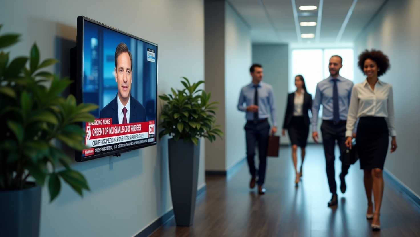 How to Use CNN News on Digital Signage with RocketScreens | Engage & Inform Effortlessly
