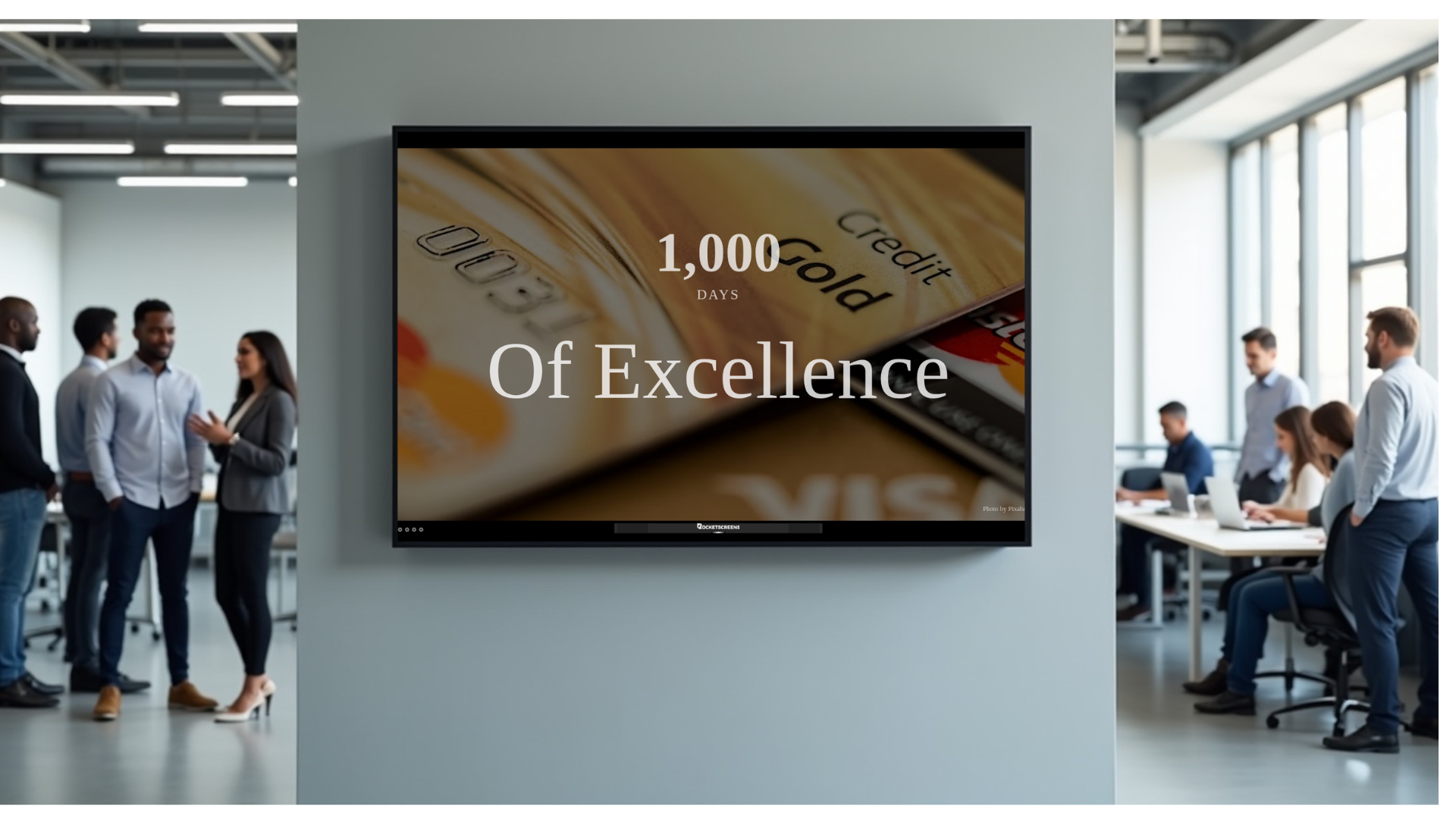 How a Simple Day Counter on Your Office TV Can Transform Team Focus