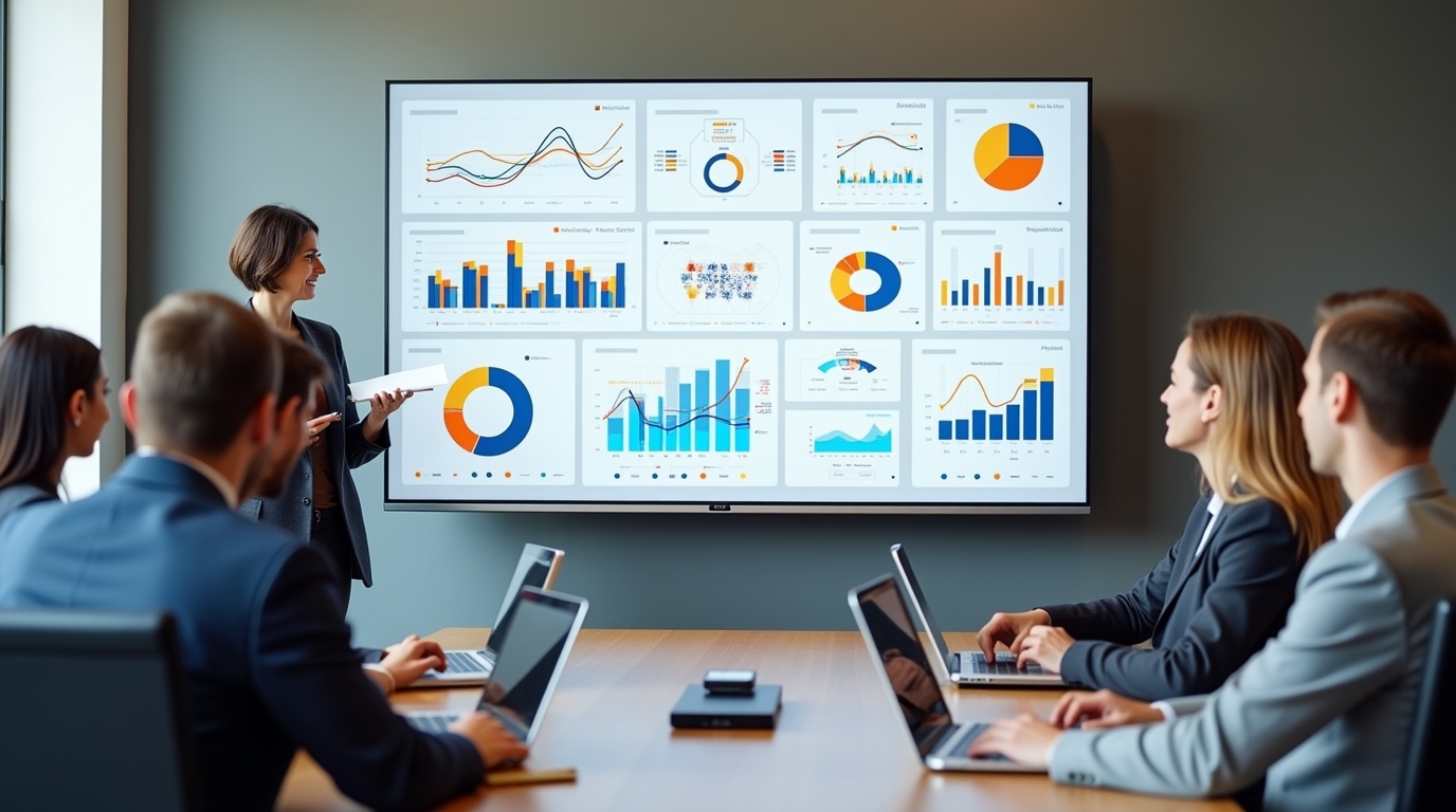 How Digital Signage Improves Corporate Alignment with Real-Time KPI Visibility