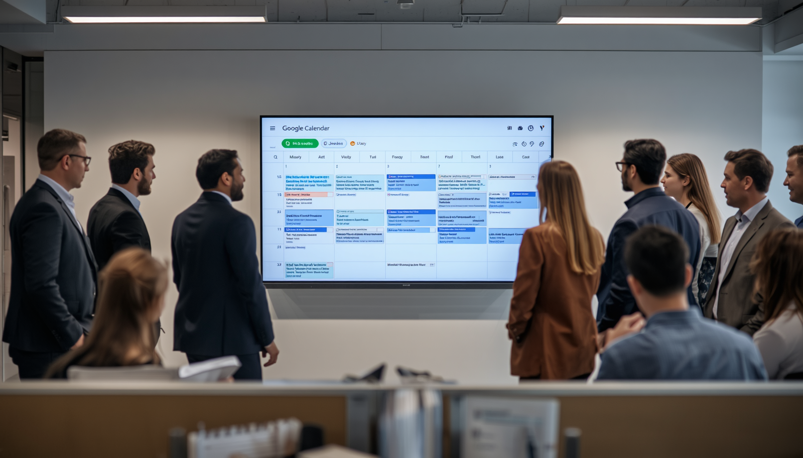 How to Display Google Calendar on Office TV Screens with Digital Signage