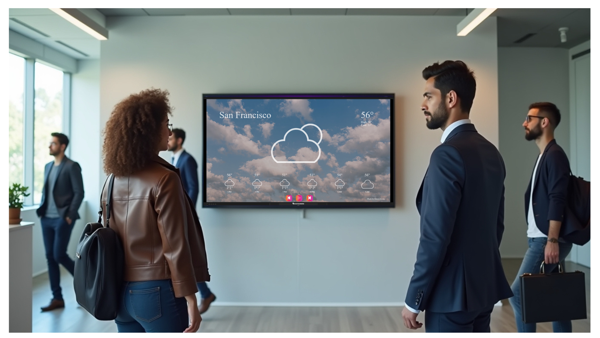 Dynamic Hourly Forecasts on Digital Signage: A Guide for Businesses