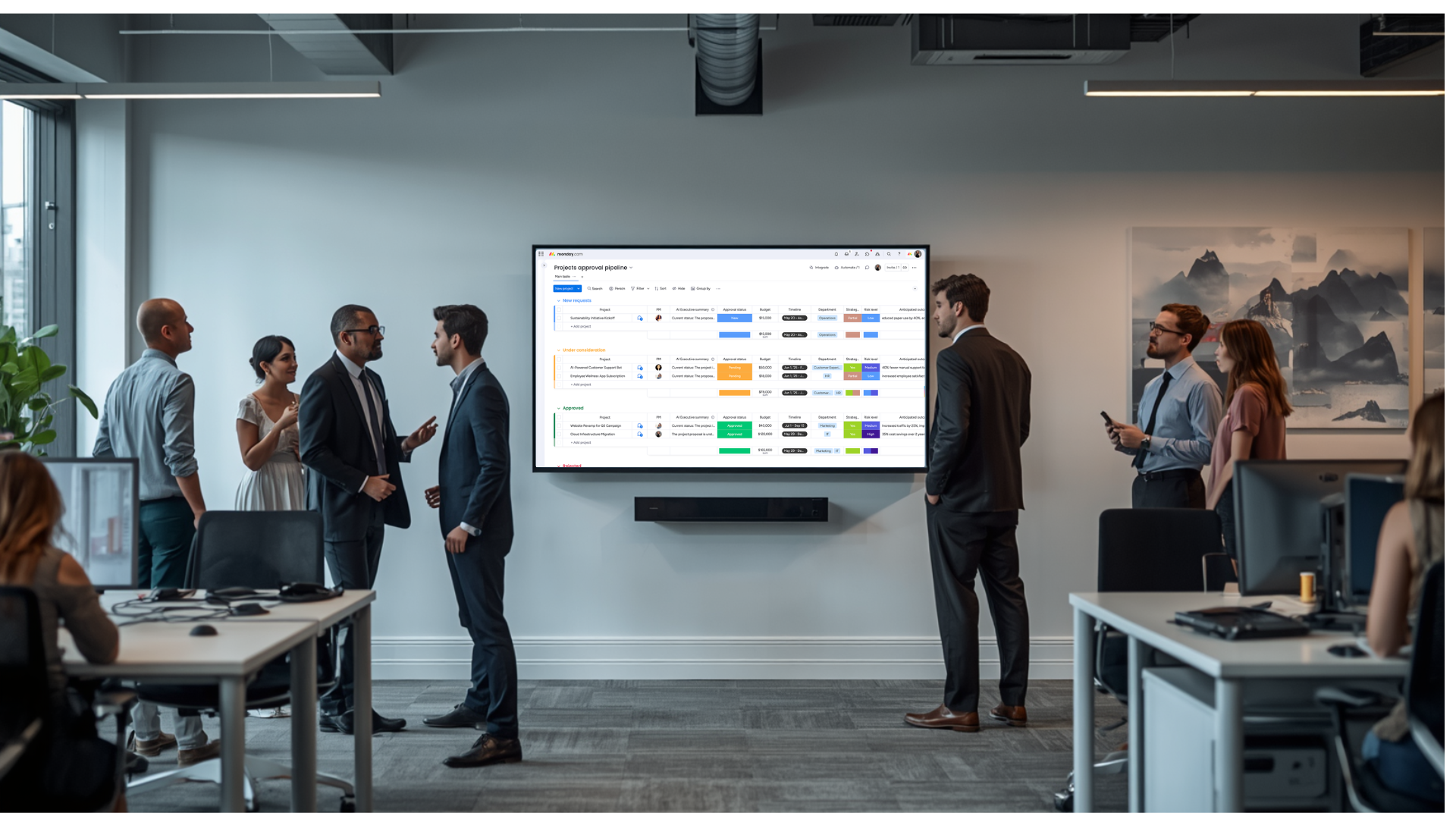 How to Display monday.com on Office Screens with Digital Signage