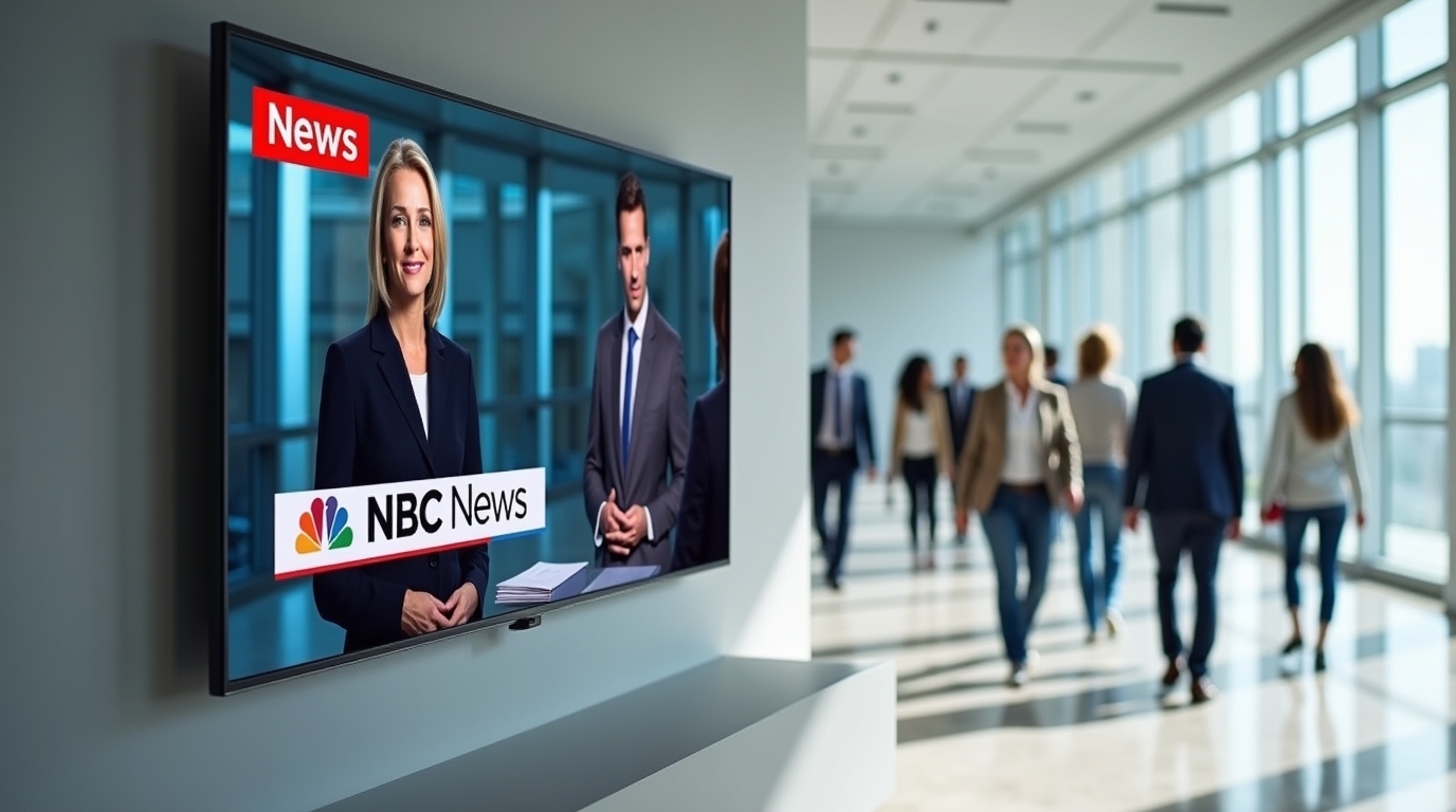 Stay Current, Stay Engaging: How to Feature NBC News on Your Digital Signage