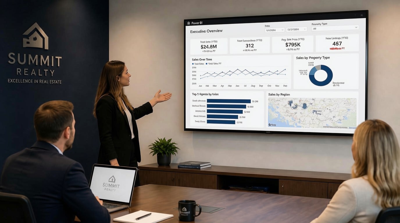 Power BI for Real Estate: Turning Fragmented Data Into Daily Decisions