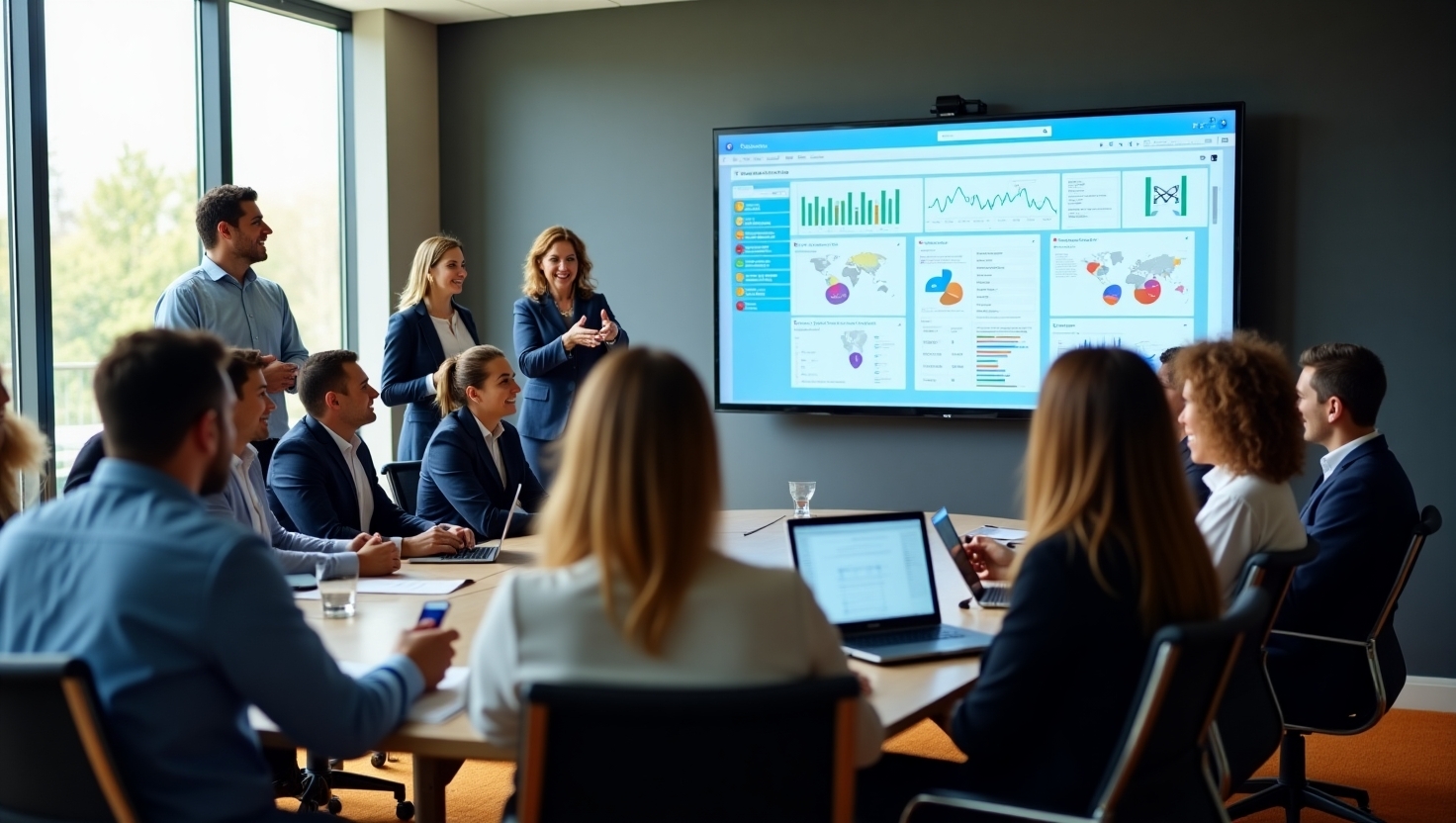 10 Creative Ways Companies Display Salesforce Data on TV
