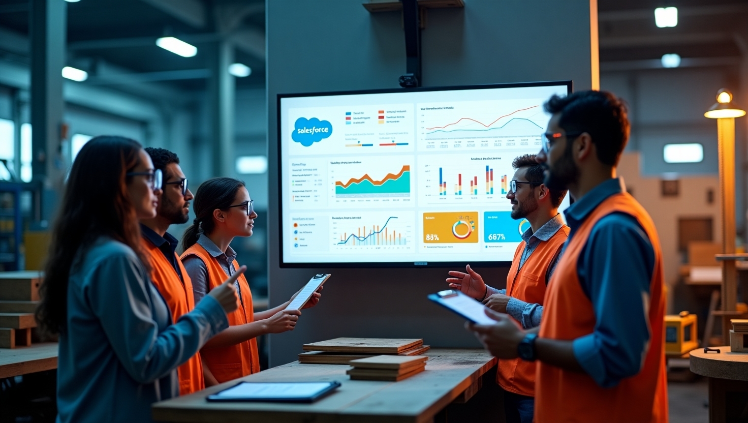 Salesforce for Manufacturing: Streamline Operations and Boost Productivity with RocketScreens