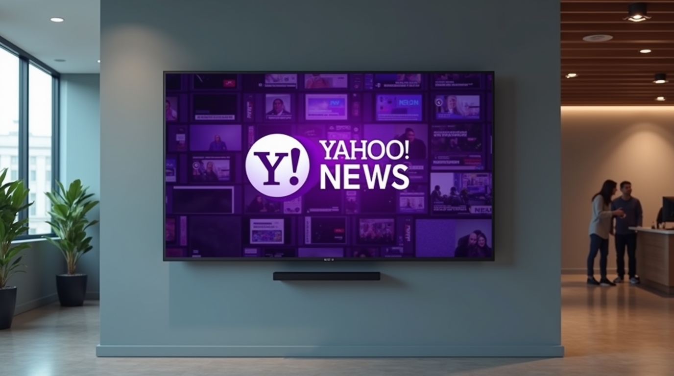 Display Yahoo News on Digital Signage: Keep Your Audience Informed & Engaged